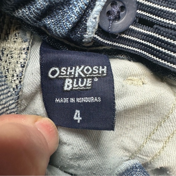 Osh Kosh Jean Shorts Knee Length Size 4 - Picture 6 of 16